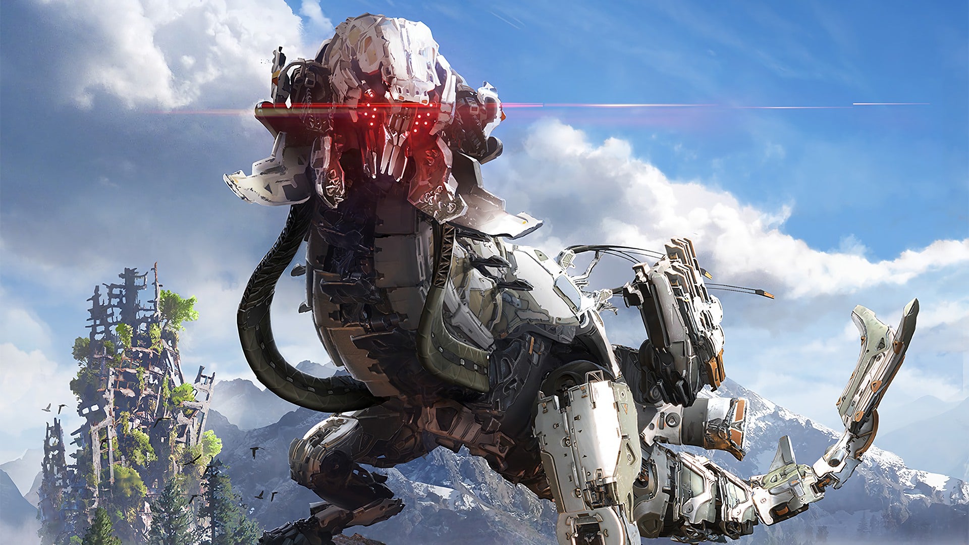 Horizon Zero Dawn Guide How to Take Down the Thunderjaw, Corruptor